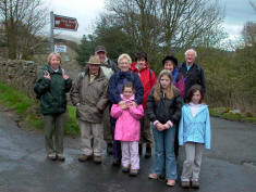 Walk and Visit: Hazel Brow Farm, 1st May 2006