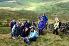 Ascent of Great Whernside, 12th August 2007